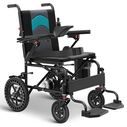 Portable Electric Wheelchair Lightweight Foldable for Adults Seniors