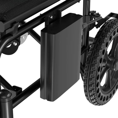 Portable Electric Wheelchair Lightweight Foldable for Adults Seniors